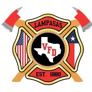 Lampasas Volunteer Fire Department logo